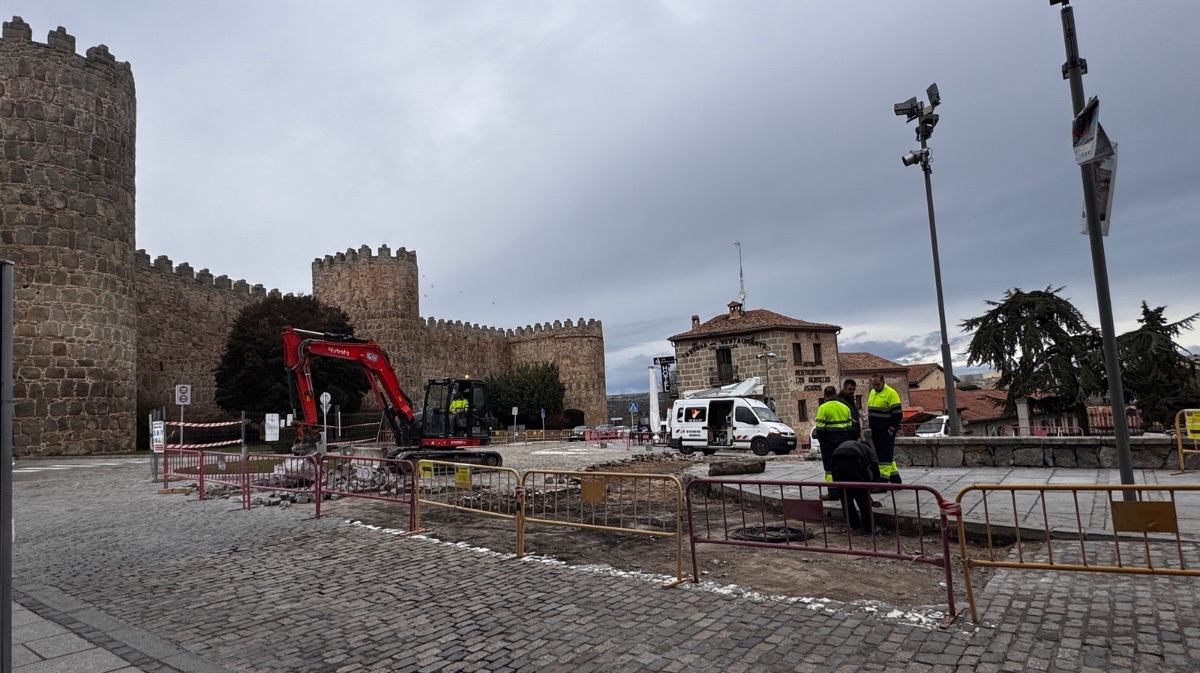 Así se ha reorganizado el tráfico en la rotonda de San Vicente