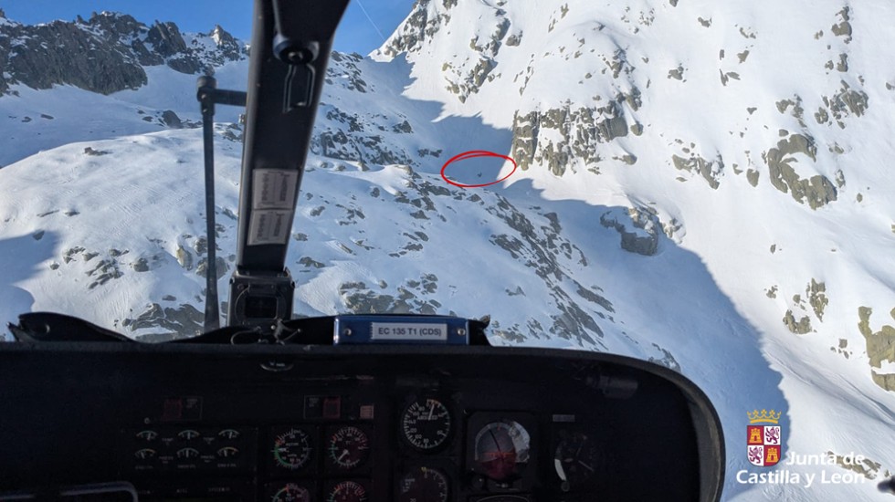 Rescate de un monta&ntilde;ero en Gredos.