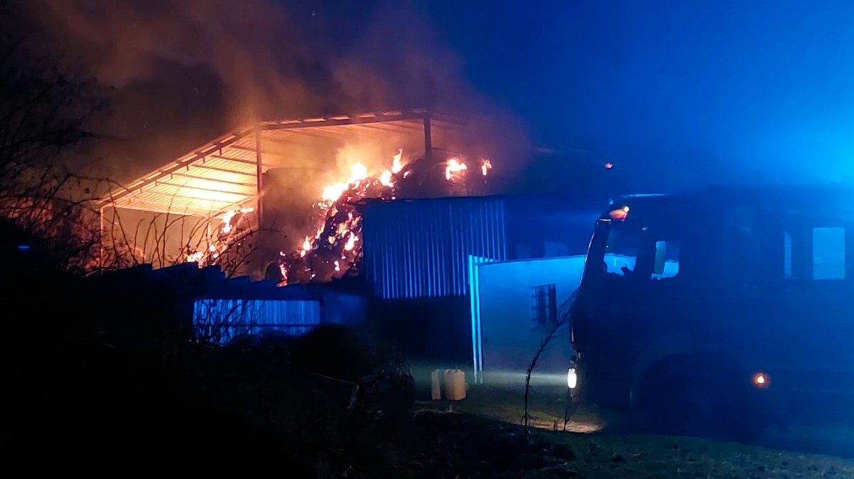 Sofocan un incendio en Narrillos del Rebollar tras una noche de trabajo