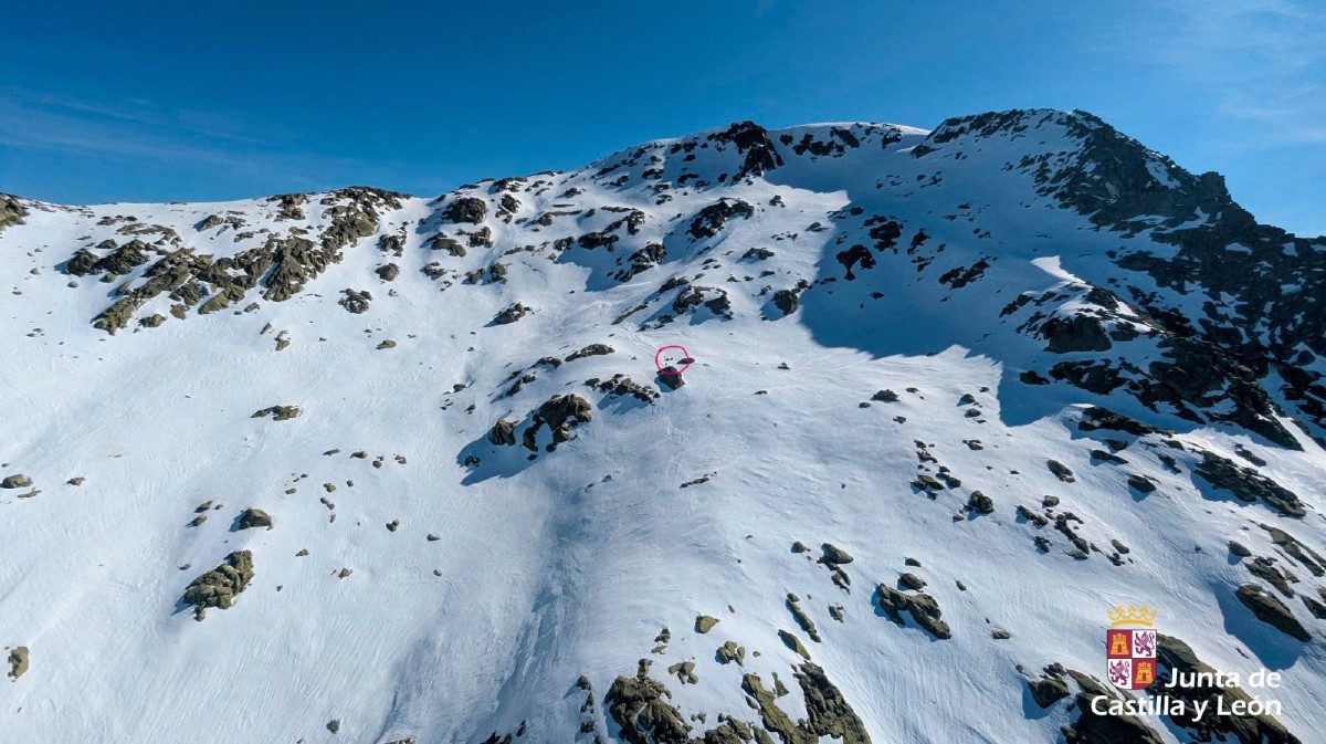 Rescatado un montañero tras sufrir una caída en Gredos