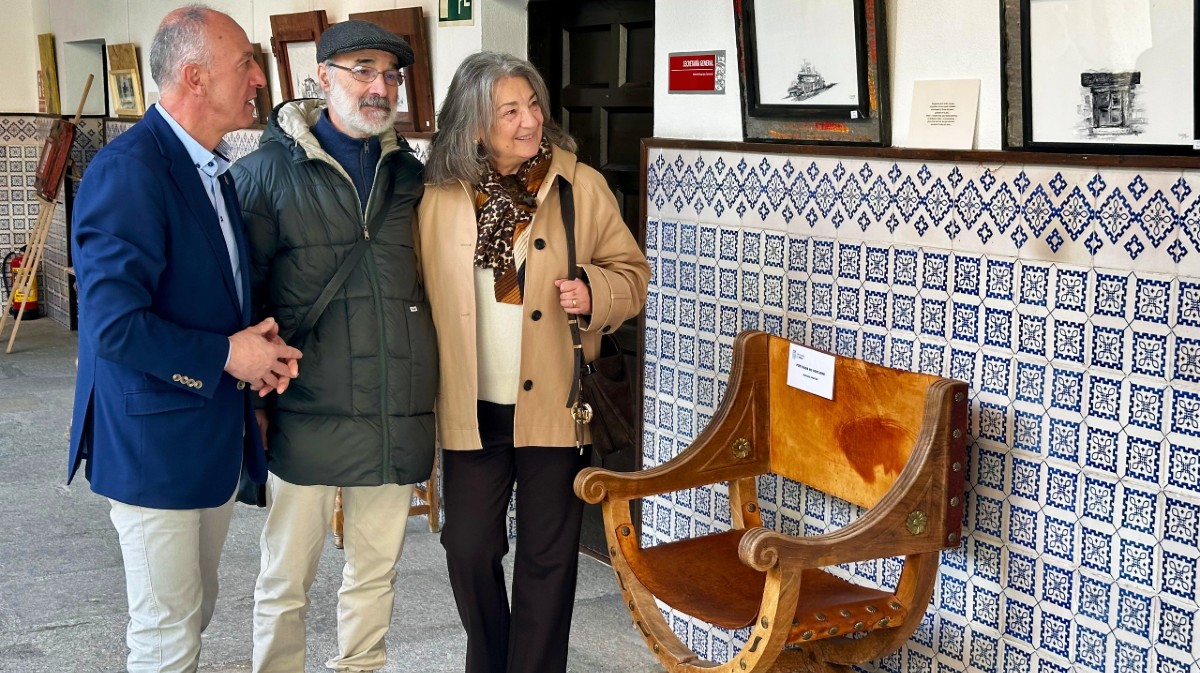 Exposici&oacute;n de Vicente Mart&iacute;n en el torre&oacute;n de los Guzmanes.