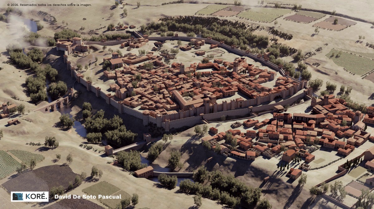 Arévalo revive su historia con una reconstrucción virtual de la villa en el siglo XVI