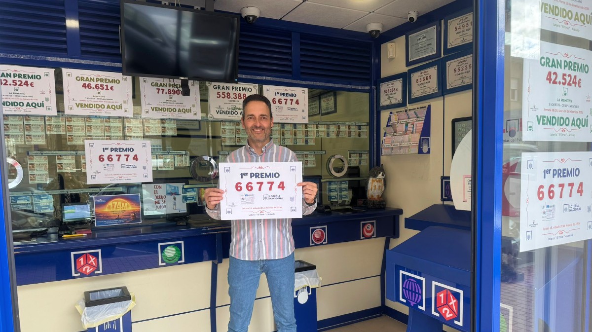 La Lotería Nacional deja en Arévalo 600.000 euros del primer premio