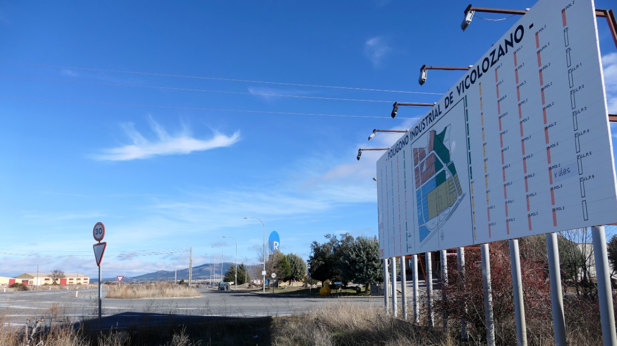 Pol&iacute;gono industrial de Vicolozano.