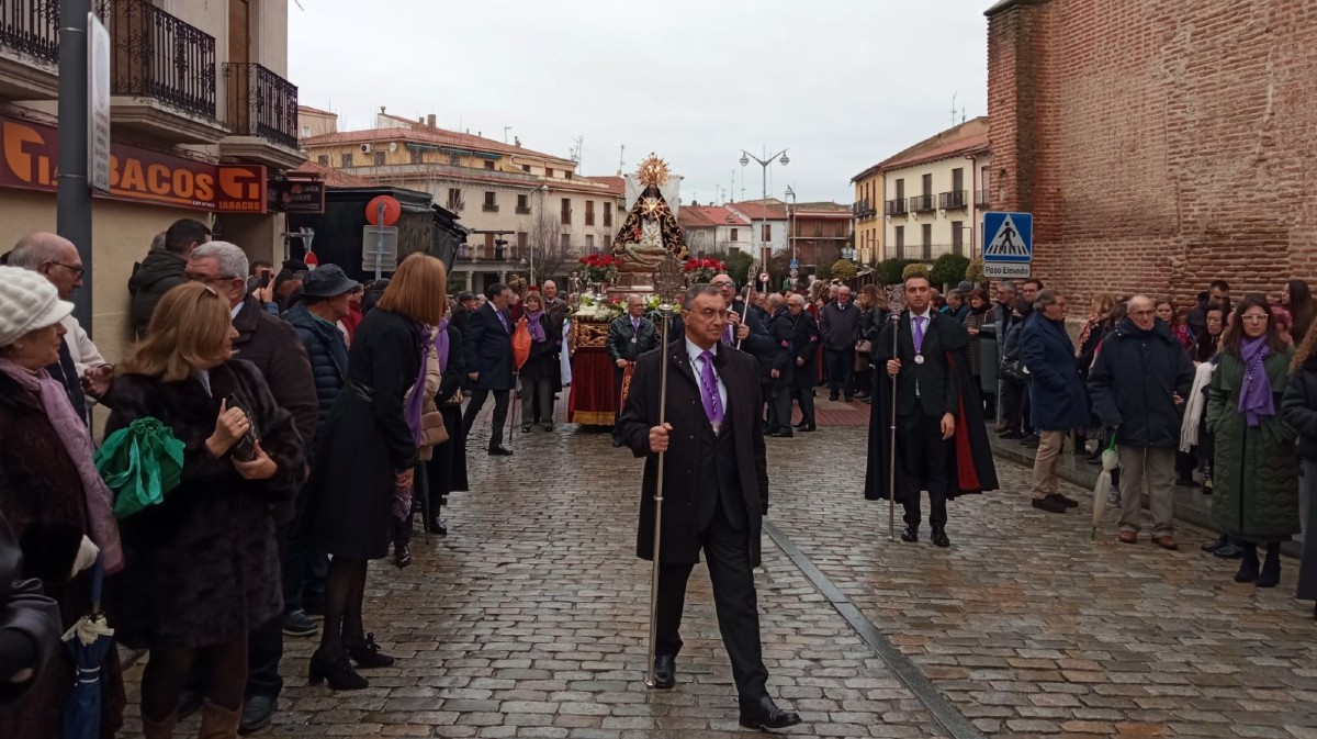 Procesi&oacute;n de las Angiustias en Ar&eacute;valo.
