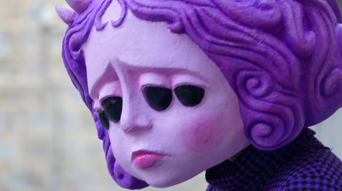 Desfile de las esculturas de la exposición ‘IV Fantasy Show Carnaval-Cosplay’.