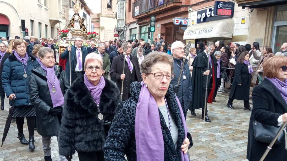 Procesi&oacute;n de las Angiustias en Ar&eacute;valo.