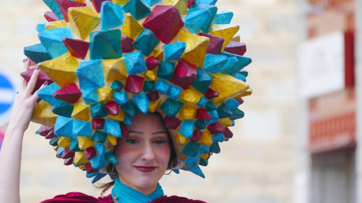 Desfile de las esculturas de la exposición ‘IV Fantasy Show Carnaval-Cosplay’.