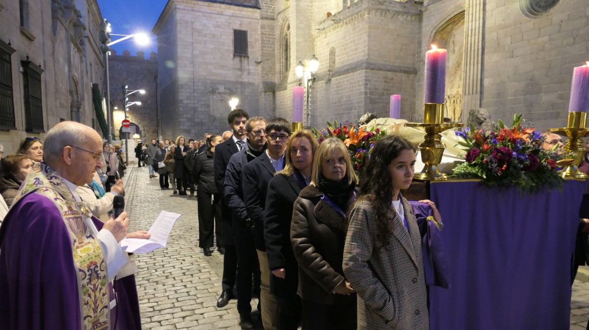 Viacrucis de las Cofradías de Ávila.