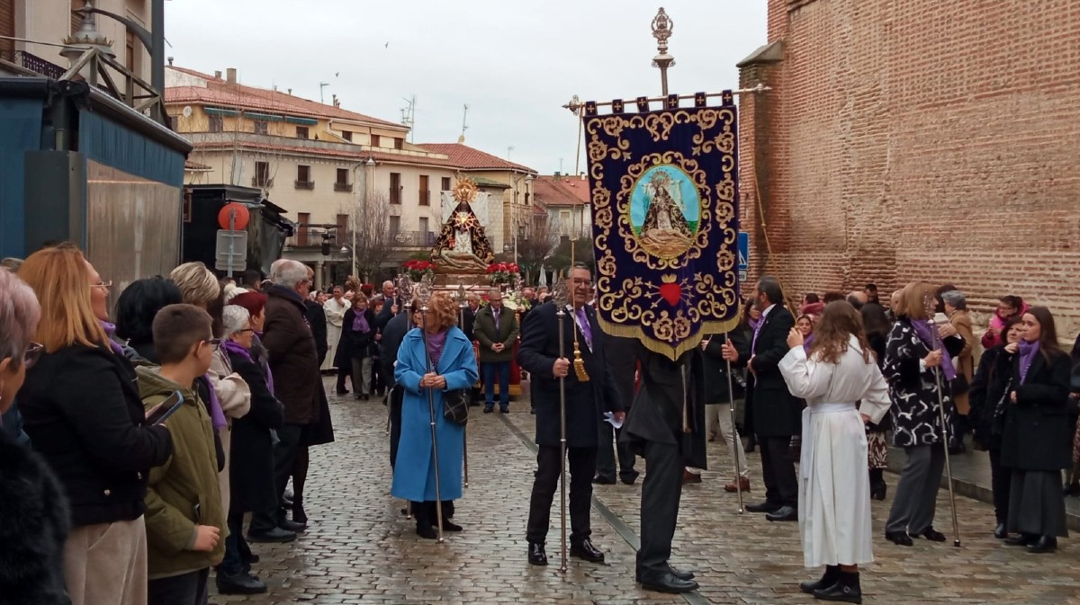 Procesi&oacute;n de las Angiustias en Ar&eacute;valo.