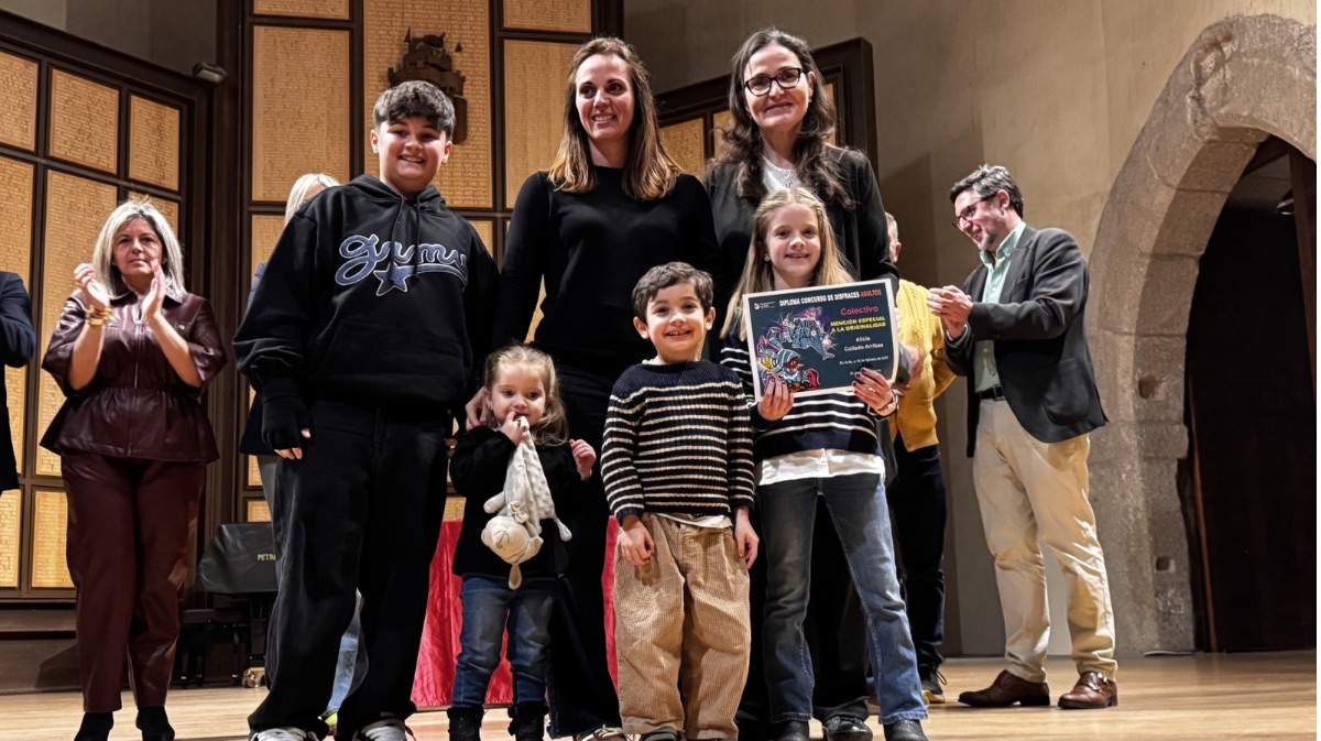 Menci&oacute;n originalidad: Alicia Collado Arribas. &lsquo;&lsquo;Los Simpson llegan a &Aacute;vila&rsquo;