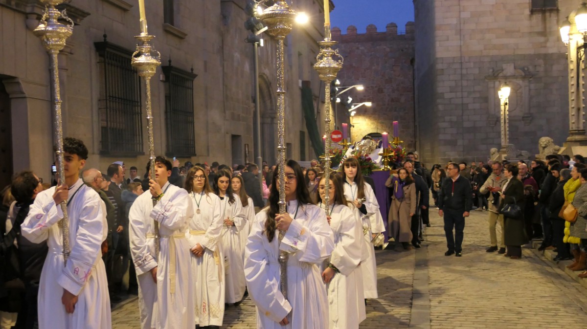Viacrucis de las Cofradías de Ávila.