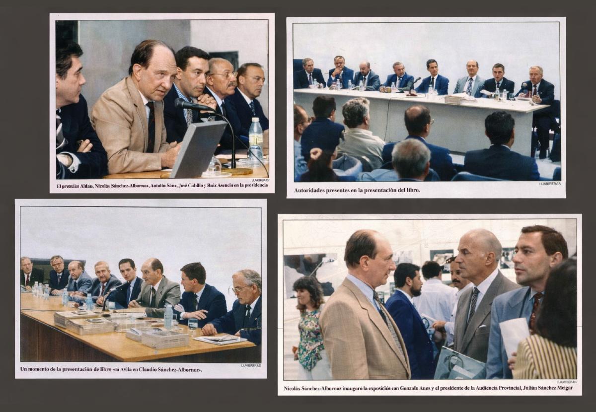 7. Nicol&aacute;s en diversos actos celebrados en &Aacute;vila, 1988-1996.