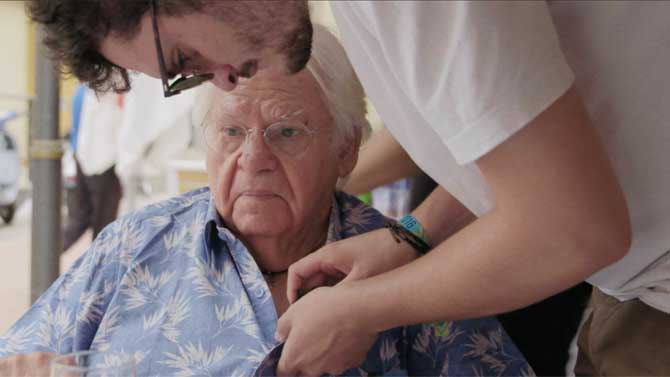 Rodaje de 'La atención', de Orencio Carvajal.