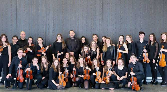 Orquesta de Cuerda del Conservatorio de &Aacute;vila.