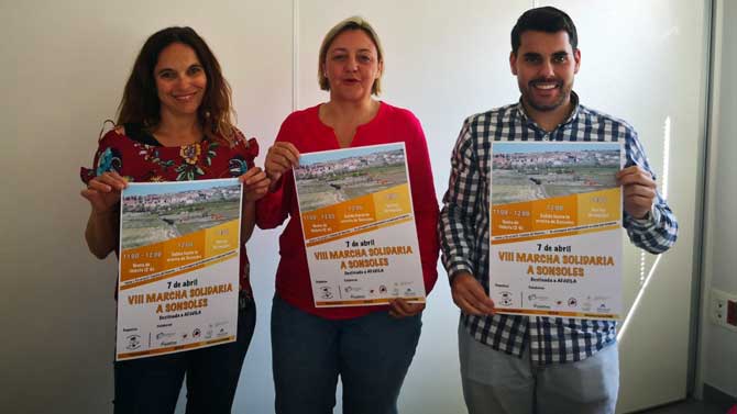 Presentación de la VIII de la Marcha Solidaria a Sonsoles.
