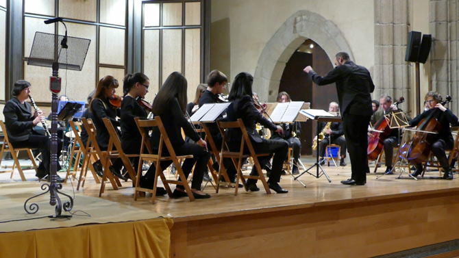 Concierto de la Escuela Municipal de M&uacute;sica de &Aacute;vila.