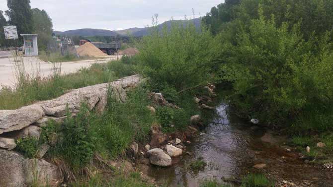 Zona de Navarredonda de Gredos rehabilitada en un proyecto de voluntariado.