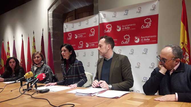 Rueda de prensa tras la Junta de Gobiernon Local.