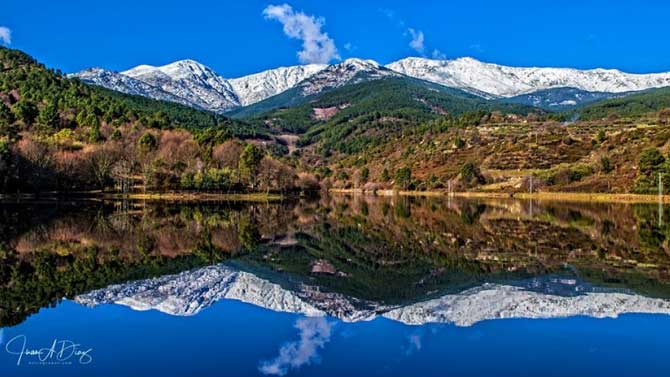 Pantano Río Cuevas en Arenas de San Pedro.