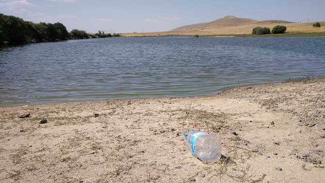 Embalse de Serones en septiembre de 2018.