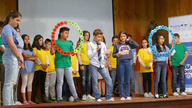 Entrega de premios del concurso Enerjuegos en 2018.