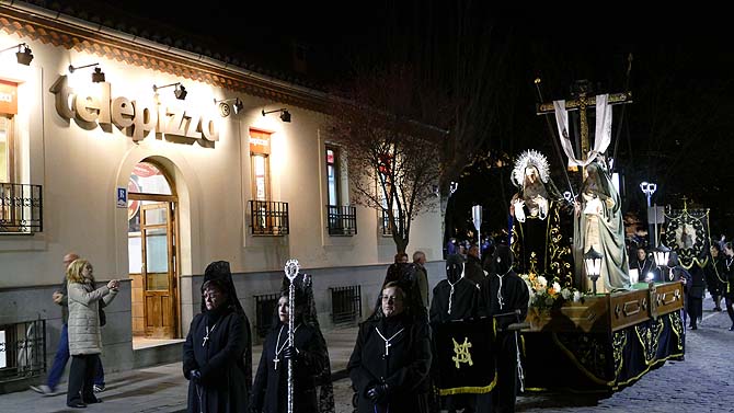 Procesión de la Soledad en Ávila.