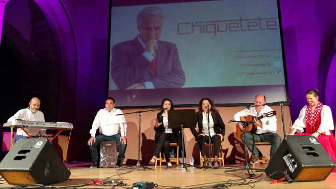Concierto de El Cascabel dedicado a Chiquetete.