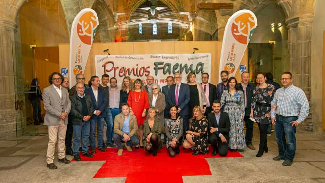 Galardonados en los IV Premios Faema.