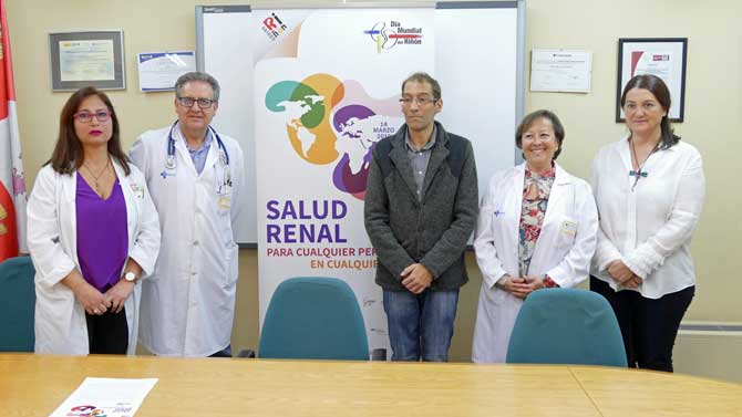 Pilar López, Jesús Martín, José Manuel Martín, Antonia Pedraza e Inés Barco.