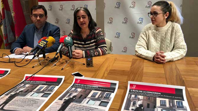 Presentación de la 'Ruta de la concordia' de Adolfo Suárez.