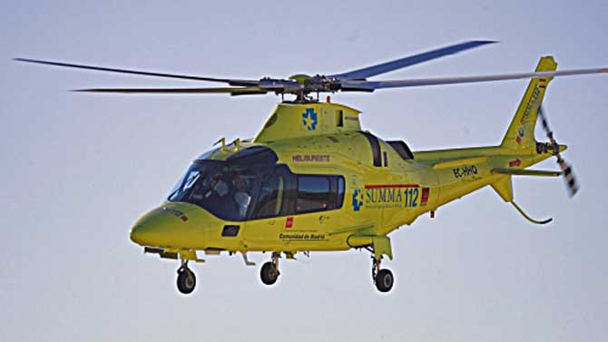 Helicópetero del Summa.