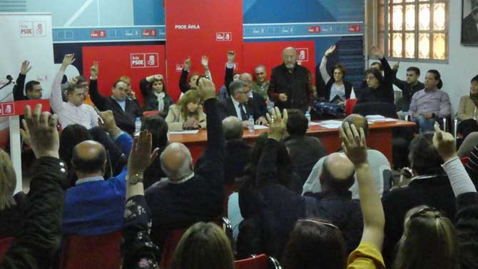 Reunión del Comité Provincial del PSOE.