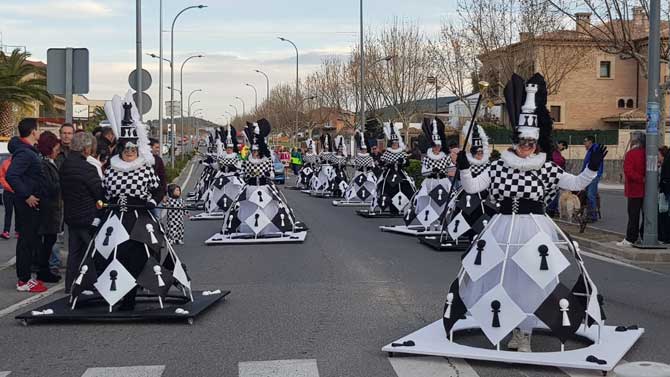 Concurso de comparsas del Carnaval de El Tiemblo.