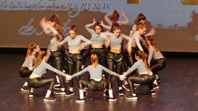 Actuación de la fase nacional del certamen de baile 'Vive tu sueño'.