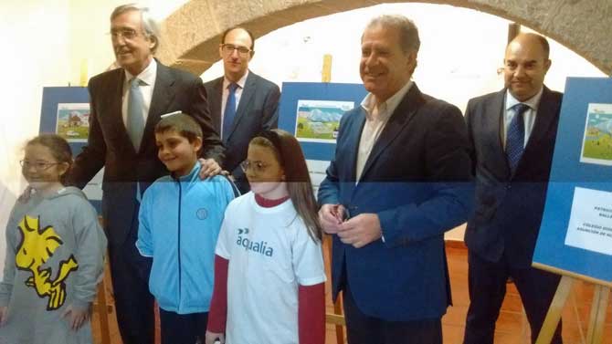 Entrega de premios del XVI Concurso Digital Infantil de Aqualia en Ávila.