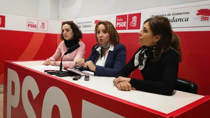 Mónica López, Silvia Llamas y Yolanda Vázquez.