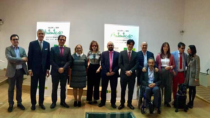 Presentación de los nuevos responsables de la ONCE.