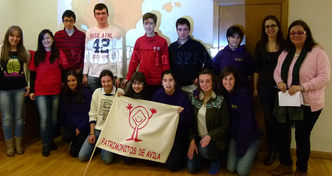 Imagen de archivo de niños del programa Patrimonitos.