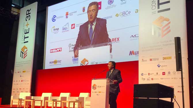 El director general de Vivienda en el congreso ITE más 3R.