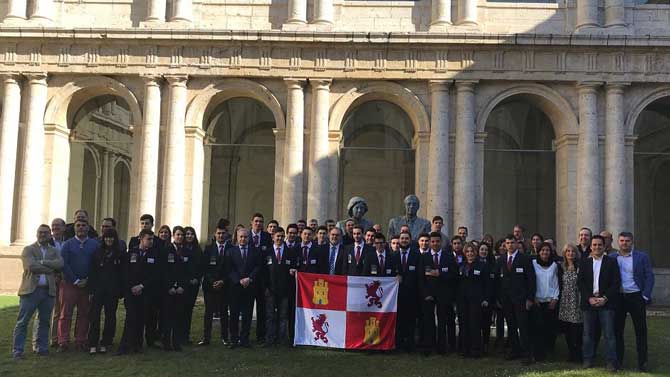 Representantes de Castilla y León en ‘Spainskills 2019’.