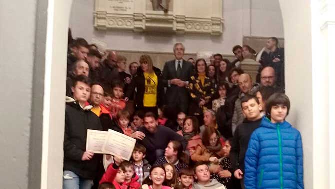 Premiados en los concursos del desfile de Carnaval.