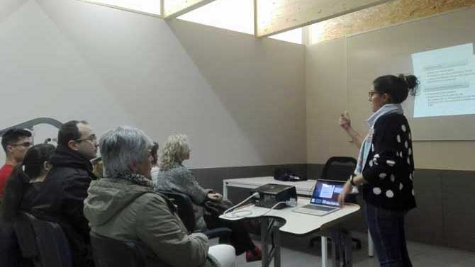 Curso formativo en Aspaym.