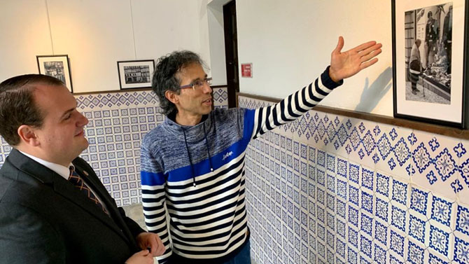 Exposición de Javier Aparicio en el Torreón de los Guzmanes.