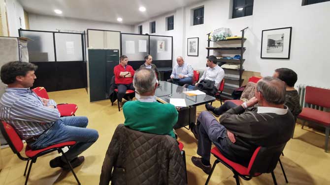 Reunión de Ciudadanos con la Asociación de Vecinos de la Toledana.