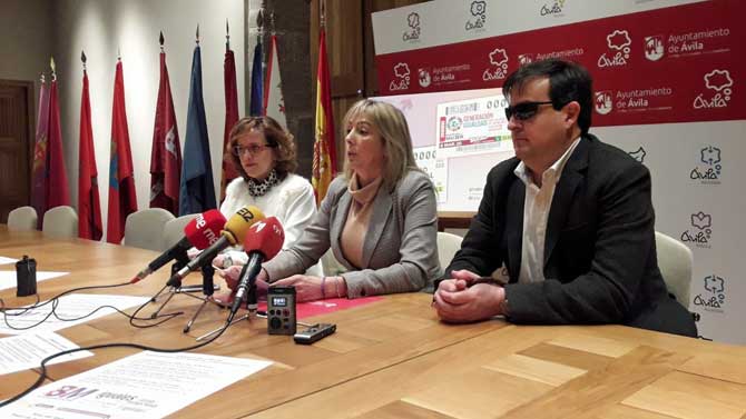 Presentación de las I Jornadas de la Mujer de la ONCE.