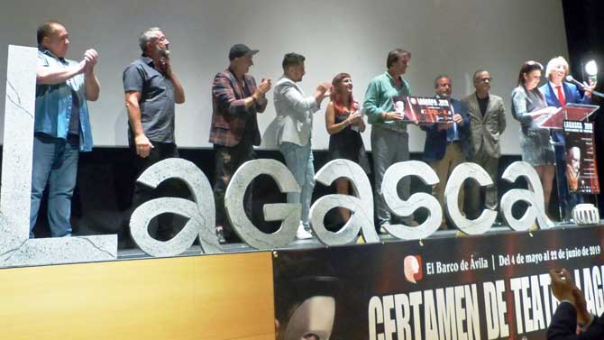 Entrega de premios del Certamen Lagasca en 2019.