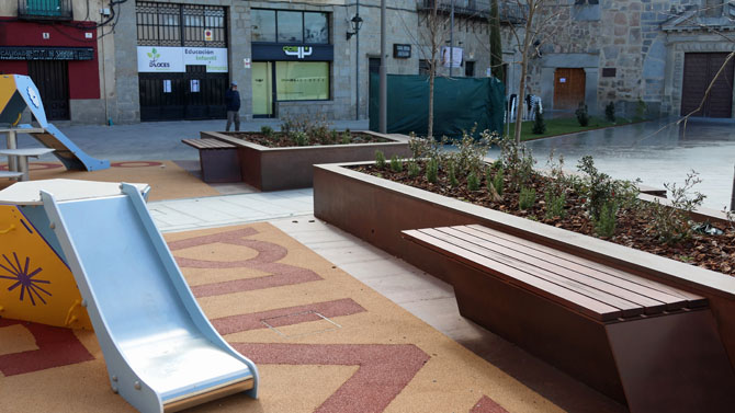 Plaza del Teniente Arévalo.