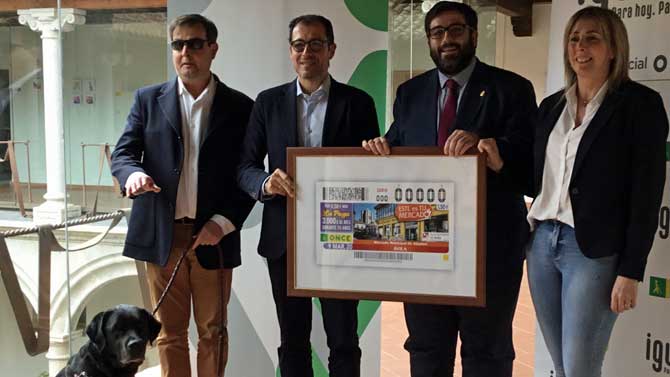 Presentaci&oacute;n del cup&oacute;n de la ONCE dedicado al Mercado de Abastos.