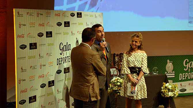 Imagen de archivo de una gala del deporte de &Aacute;vila.